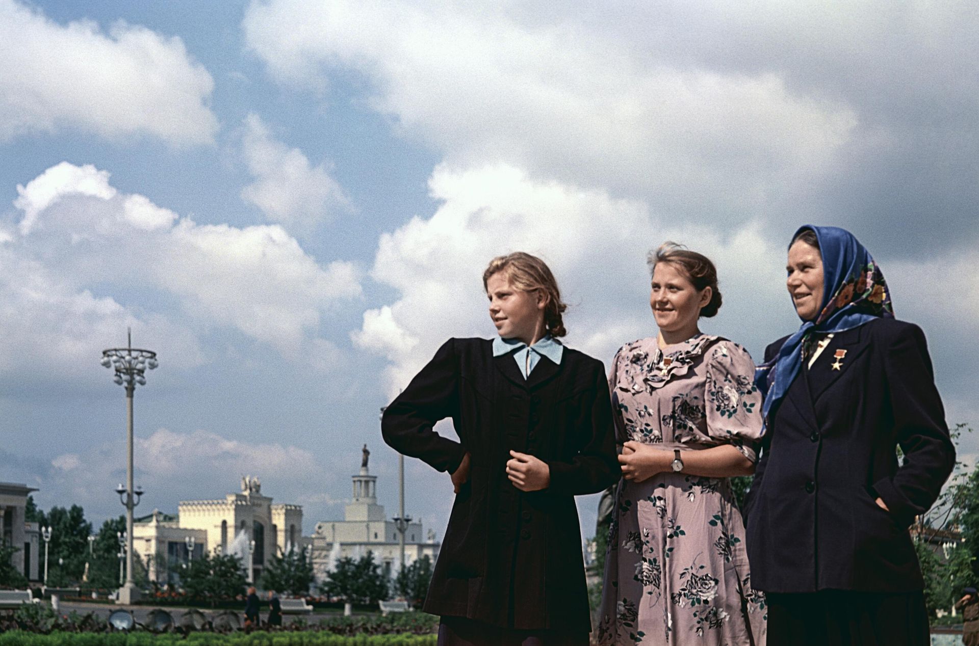 Передовики сельского хозяйства на ВСХВ в Москве. 1954 год - РИА Новости, 1920, 18.01.2023