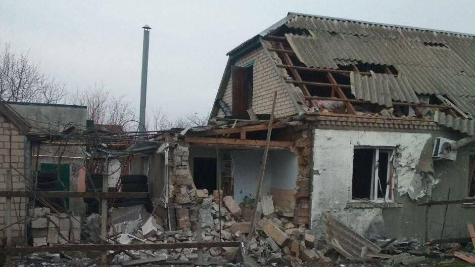 Последствия обстрела ВСУ Каховки в Херсонской области Последствия обстрела ВСУ Каховки в Херсонской области - РИА Новости, 1920, 17.01.2023