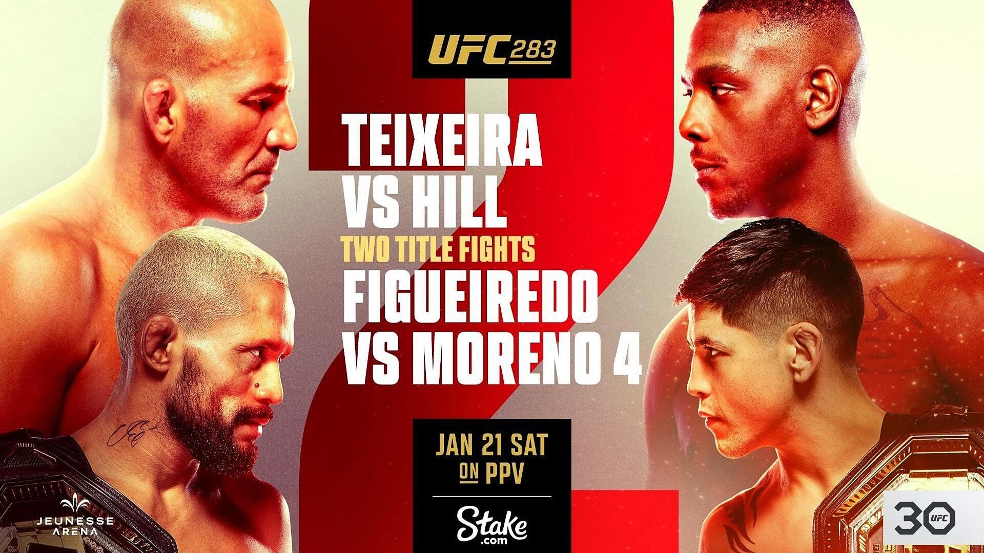 Официальный постер турнира UFC 283 Официальный постер турнира UFC 283 - РИА Новости, 1920, 22.01.2023
