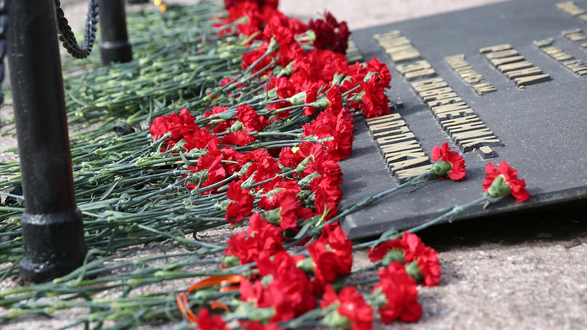 Цветы у памятника Взрыв в селе Мысхако Цветы у памятника Взрыв в селе Мысхако - РИА Новости, 1920, 21.01.2025