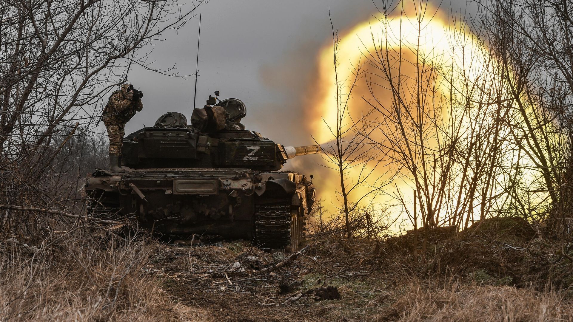Боевое дежурство танка Т-72 Вооруженных сил России Боевое дежурство танка Т-72 Вооруженных сил России - РИА Новости, 1920, 27.01.2023