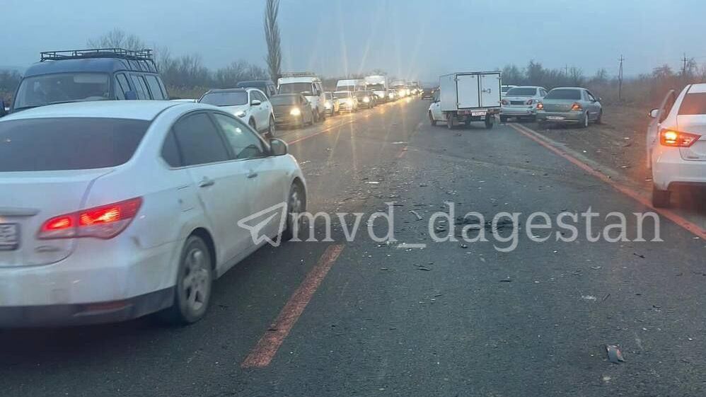 ДТП в Каякентском районе Дагестана ДТП в Каякентском районе Дагестана - РИА Новости, 1920, 19.01.2023