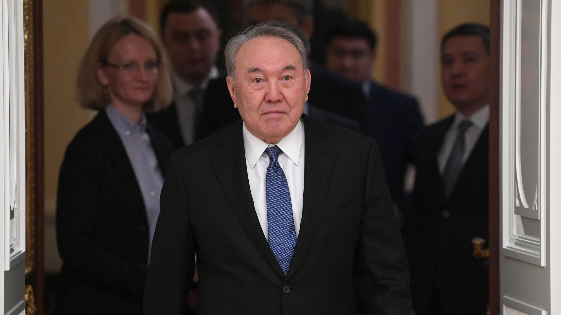 Первый президент Республики Казахстан Нурсултан Назарбаев Первый президент Республики Казахстан Нурсултан Назарбаев - РИА Новости, 1920, 06.07.2025