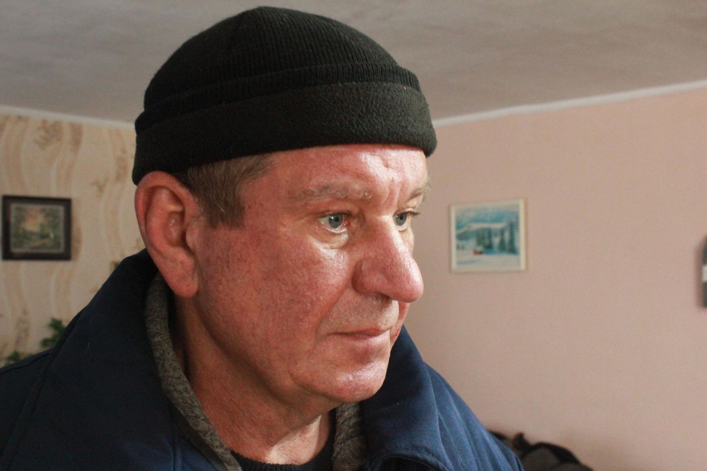 Житель Соледара Олег Ямненко