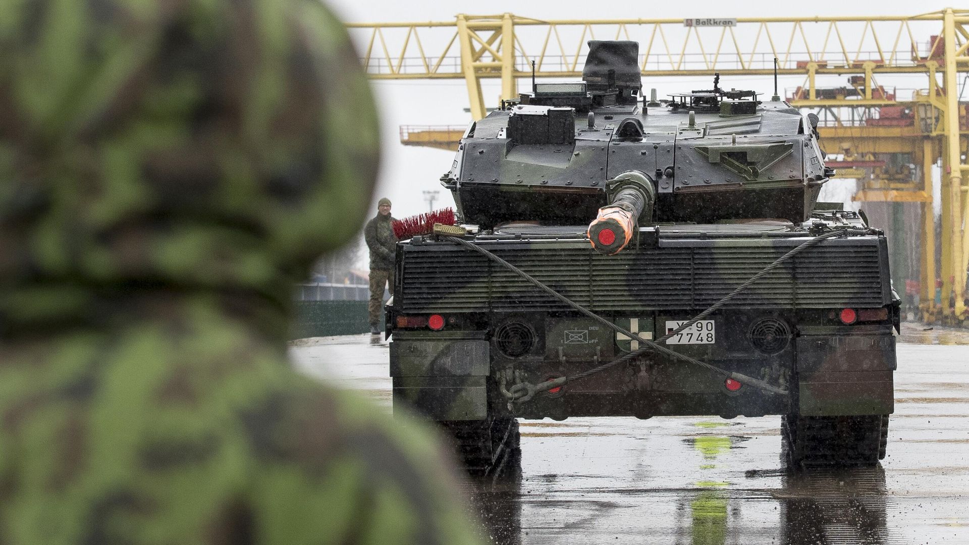 Танк немецкой армии Leopard 2 Танк немецкой армии Leopard 2 - РИА Новости, 1920, 21.01.2023