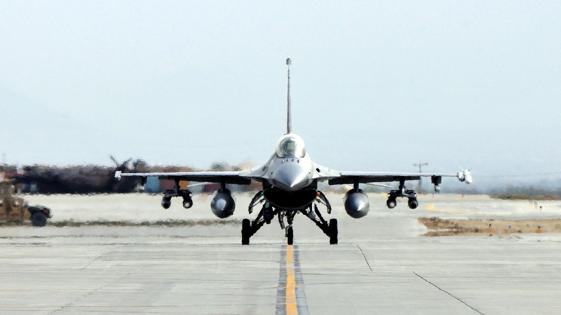 Американский истребитель F-16 Fighting Falcon Американский истребитель F-16 Fighting Falcon - РИА Новости, 1920, 25.10.2023