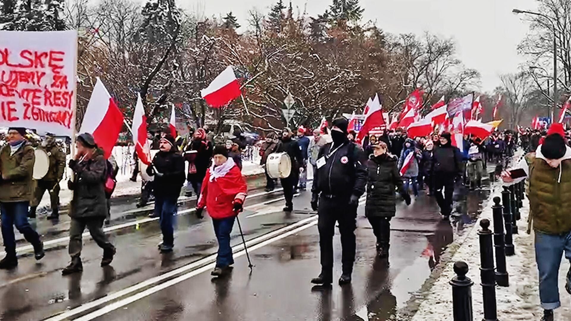 Польша выбирает мир!: митинг в Варшаве против вооруженной поддержки Украины Польша выбирает мир!: митинг в Варшаве против вооруженной поддержки Украины - РИА Новости, 1920, 21.01.2023