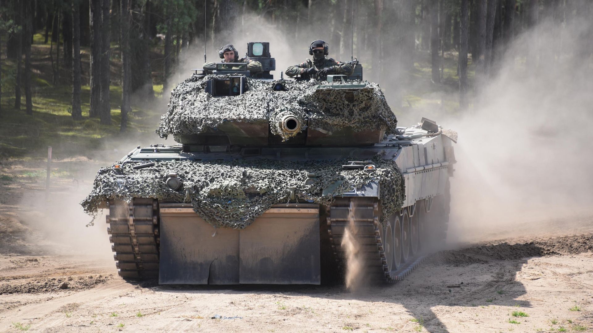 Основной немецкий танк Leopard 2 - РИА Новости, 1920, 24.01.2023