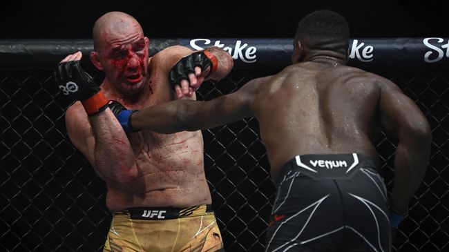 Эпизод боя Тейшейры против Хилла на UFC 283