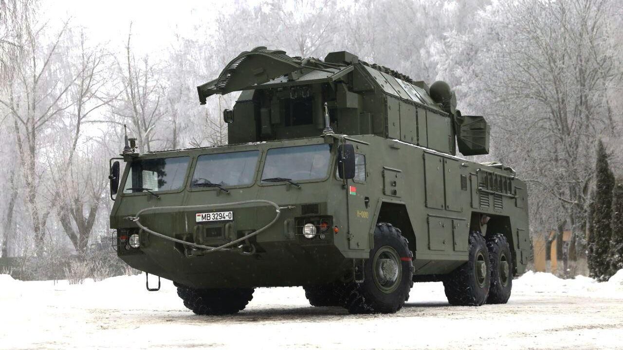 Зенитный ракетный комплекс Тор-М2К ВС Белоруссии Зенитный ракетный комплекс Тор-М2К ВС Белоруссии - РИА Новости, 1920, 21.01.2024