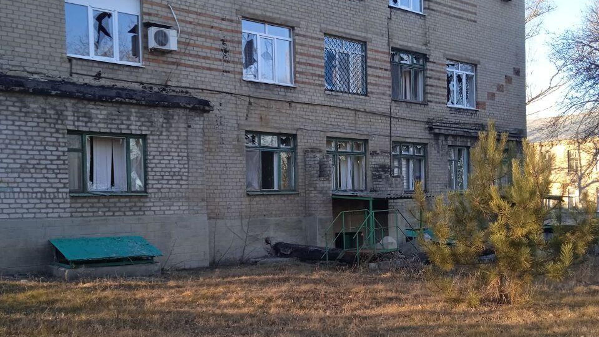 Последствия обстрела Ясиноватой Последствия обстрела Ясиноватой - РИА Новости, 1920, 23.01.2023
