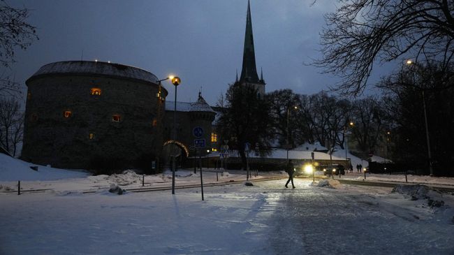 Вечерний Таллин, Эстония