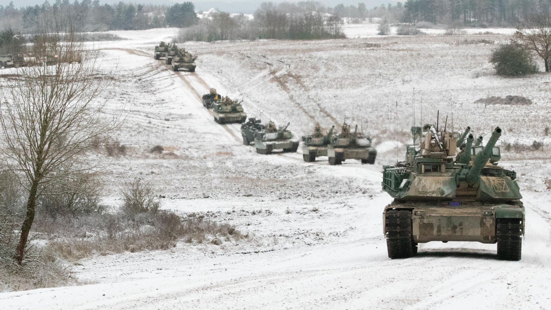 Американские танки M1 Abrams Американские танки M1 Abrams - РИА Новости, 1920, 19.03.2023