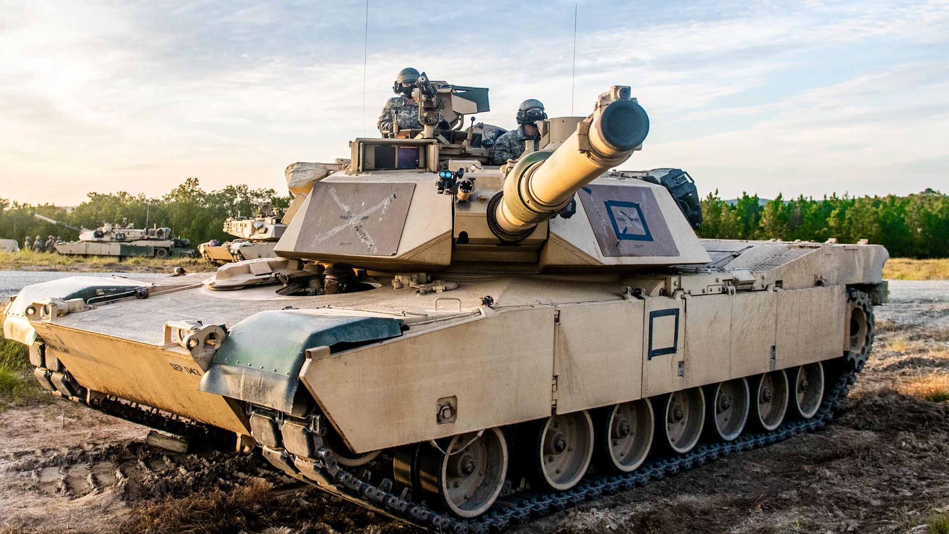 Американский танк M1 Abrams Американский танк M1 Abrams - РИА Новости, 1920, 01.10.2023