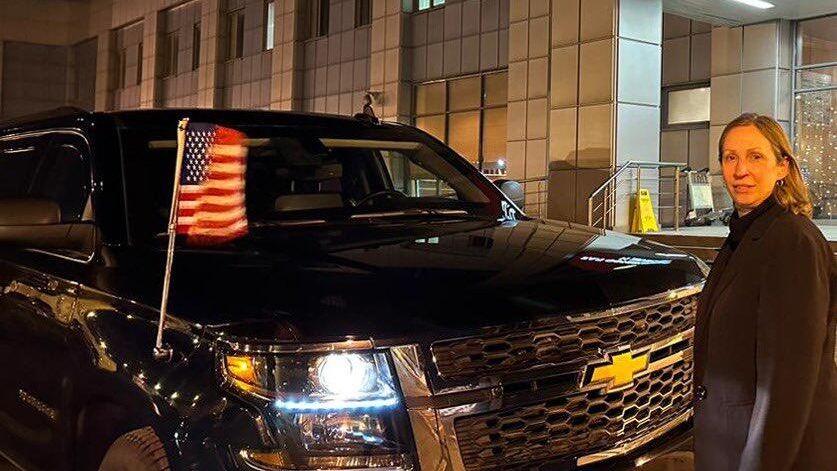 Новый посол США Линн Трейси приехала в Россию Новый посол США Линн Трейси приехала в Россию - РИА Новости, 1920, 26.01.2023