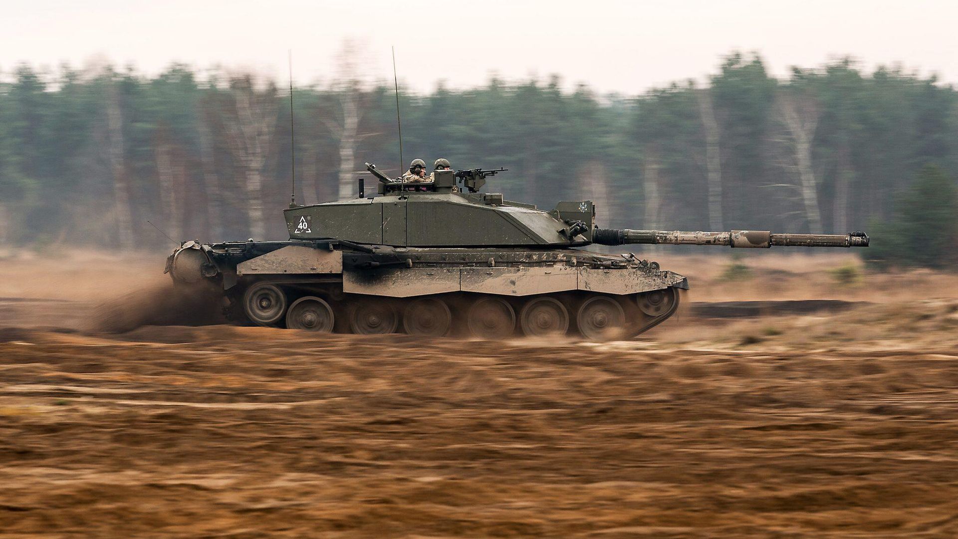 Британский танк Challenger 2 Британский танк Challenger 2 - РИА Новости, 1920, 07.03.2023