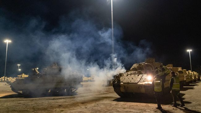 Американские БМП Bradley на Украине