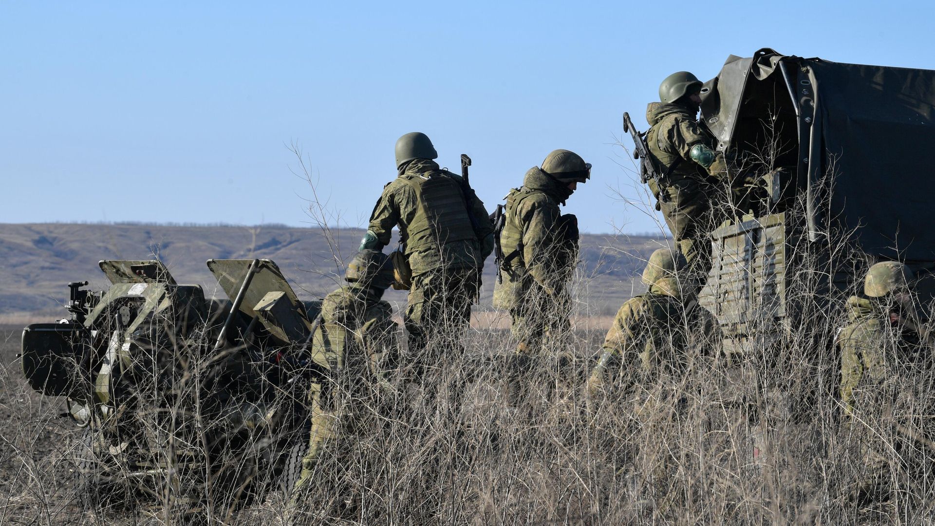 Военнослужащие России в южном секторе СВО Военнослужащие России в южном секторе СВО - РИА Новости, 1920, 28.04.2023