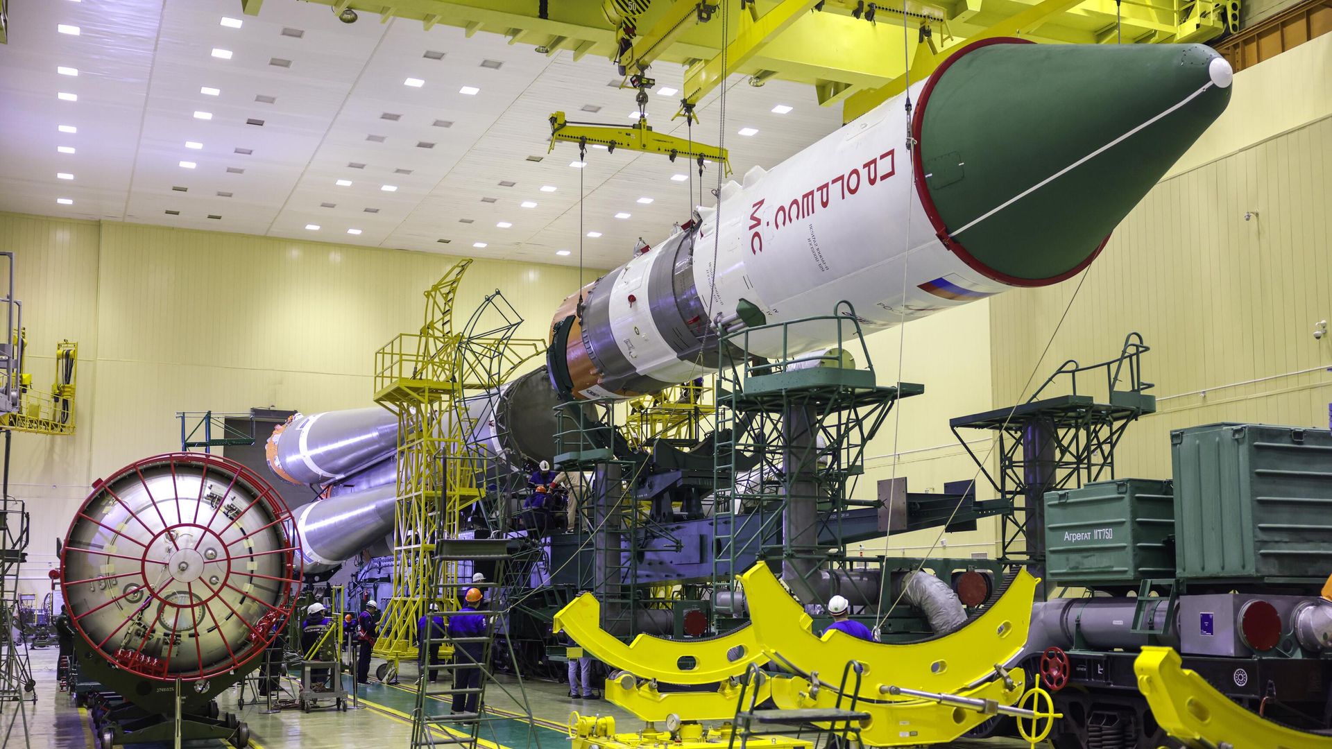 Ракета-носитель Союз-2.1а с грузовым кораблем Прогресс МС-22 - РИА Новости, 1920, 04.02.2023