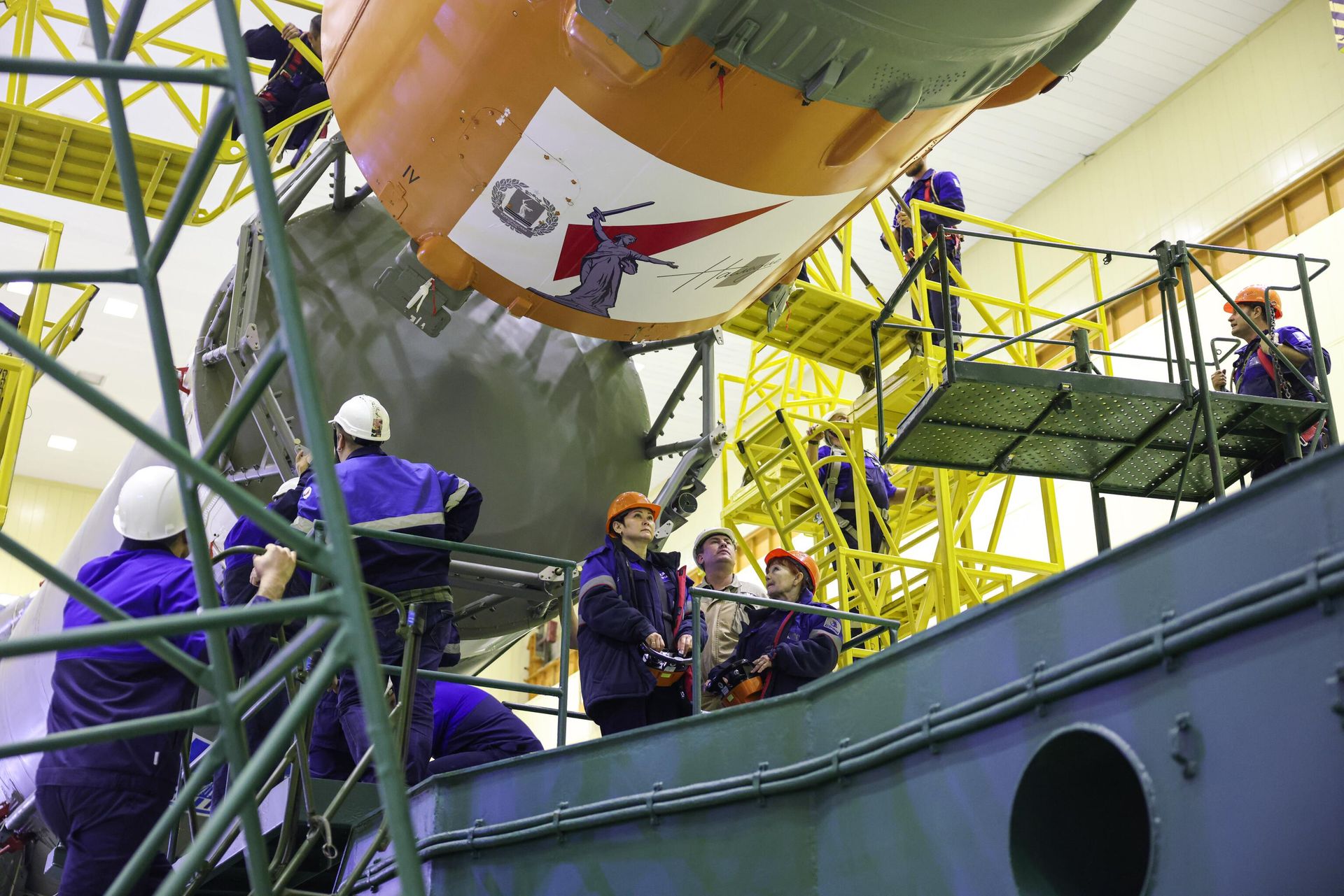 Ракета-носитель Союз-2.1а с грузовым кораблем Прогресс МС-22 - РИА Новости, 1920, 04.02.2023