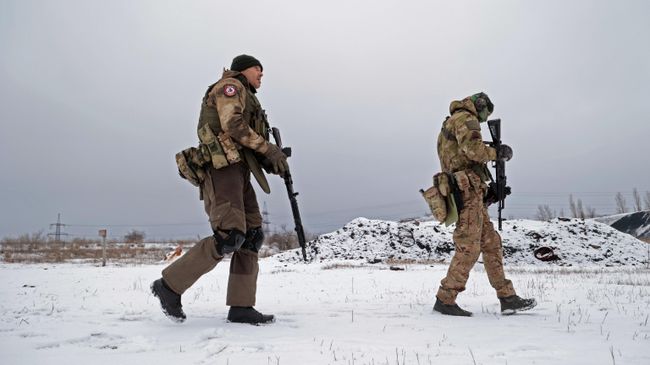 Бойцы батальона Восток