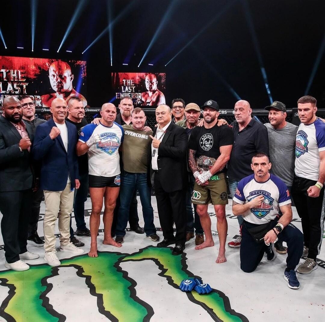 Федор Емельяненко после боя на Bellator 290 Федор Емельяненко после боя на Bellator 290 - РИА Новости, 1920, 28.09.2026