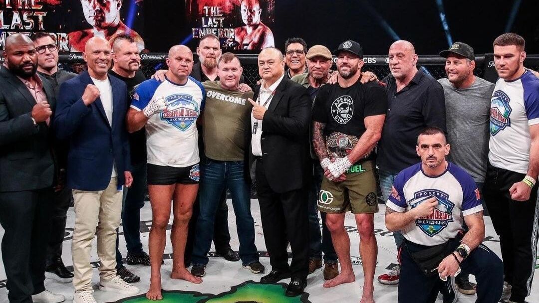 Федор Емельяненко после боя на Bellator 290 Федор Емельяненко после боя на Bellator 290 - РИА Новости, 1920, 06.02.2023