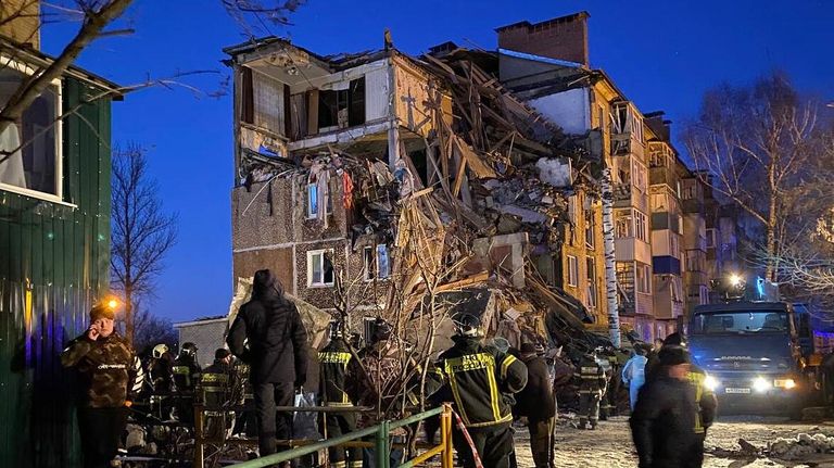 Обрушение подъезда жилого дома в Ефремове Обрушение подъезда жилого дома в Ефремове