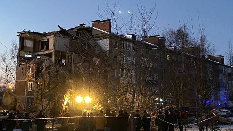 Обрушение подъезда жилого дома в Ефремове Обрушение подъезда жилого дома в Ефремове
