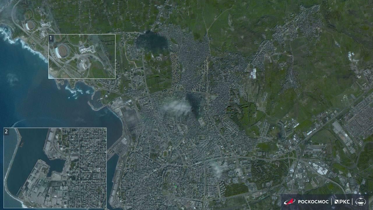 Спутниковый снимок последствий землетрясения в восточной части Анатолийского полуострова Спутниковый снимок последствий землетрясения в восточной части Анатолийского полуострова - РИА Новости, 1920, 07.02.2023