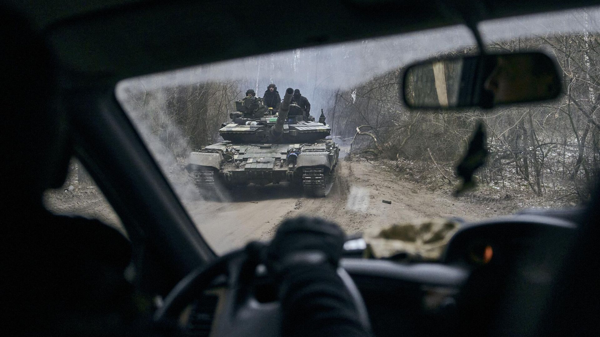 Украинский танк недалеко от Кременной Украинский танк недалеко от Кременной - РИА Новости, 1920, 08.02.2023