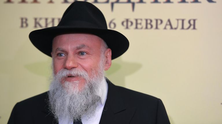 Глава Федерации еврейских общин Александр Борода на премьере фильма Сергея Урсуляка Праведник Глава Федерации еврейских общин Александр Борода на премьере фильма Сергея Урсуляка Праведник