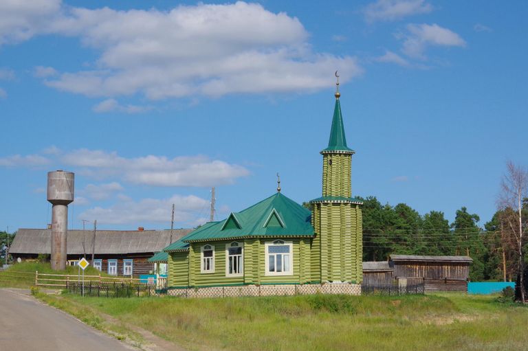 Мечеть в селе Красный Стекловар Мечеть в селе Красный Стекловар