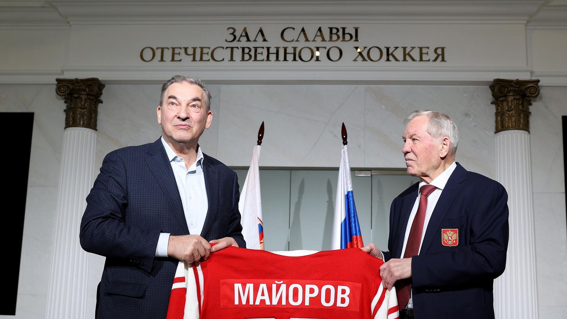 Владислав Третьяк и Борис Майоров Владислав Третьяк и Борис Майоров - РИА Новости, 1920, 11.02.2023