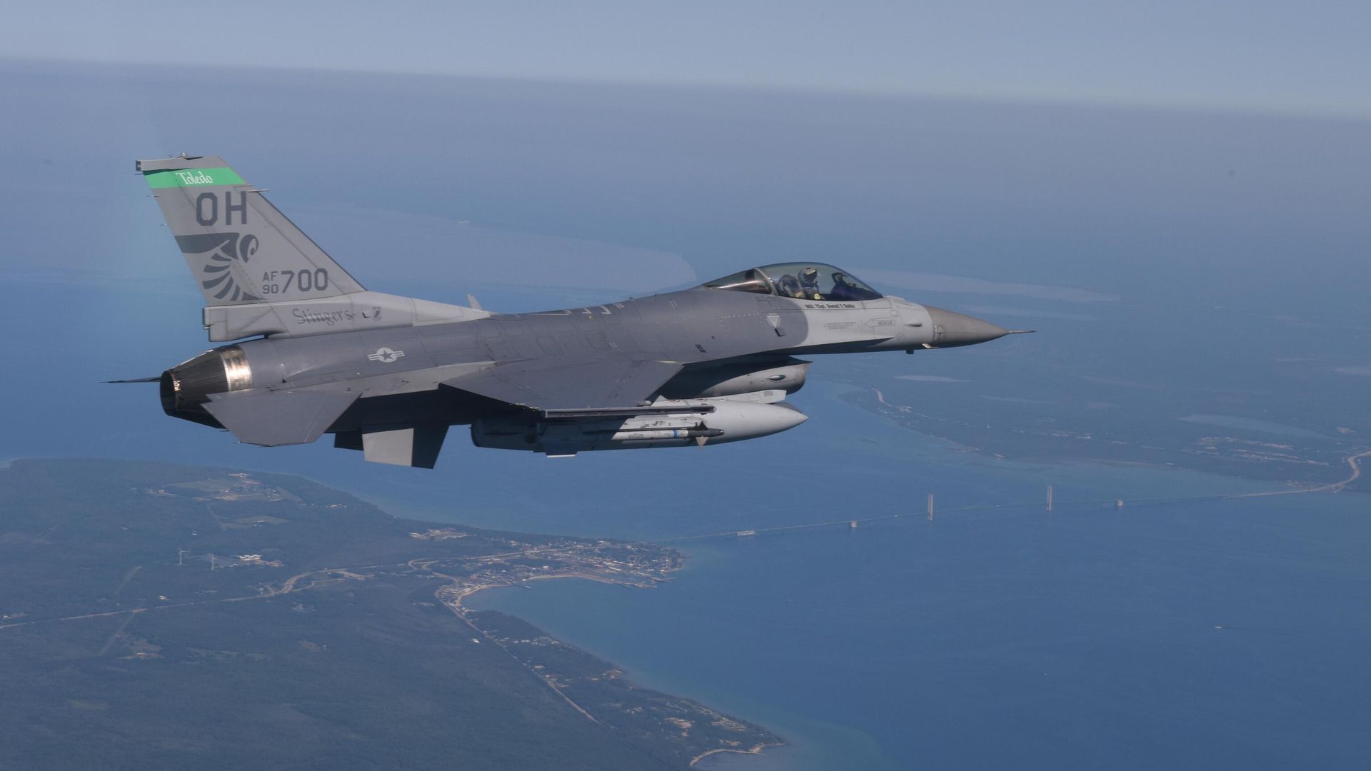 Американский истребитель F-16 Американский истребитель F-16 - РИА Новости, 1920, 13.06.2024