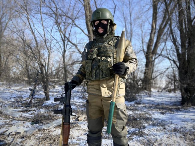 Боец батальона Восток Боец батальона Восток