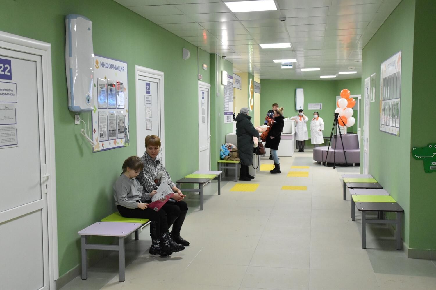 Детская поликлиника, открытая в Давыдовском микрорайоне города Костромы - РИА Новости, 1920, 13.06.2023