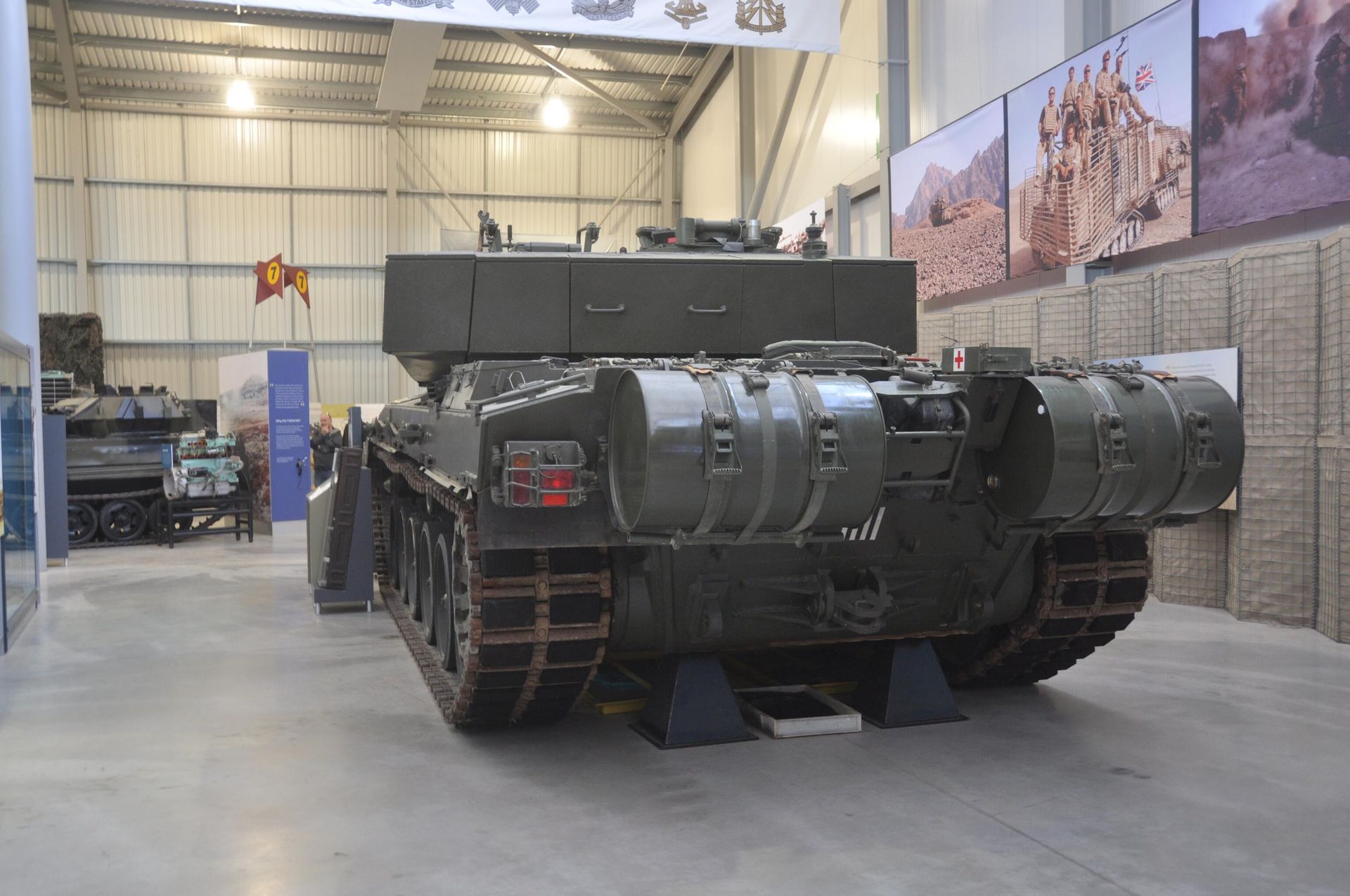 Танк сухопутных войск Великобритании Challenger 2 в Бовингтонском музее танков Танк сухопутных войск Великобритании Challenger 2 в Бовингтонском музее танков - РИА Новости, 1920, 15.02.2023