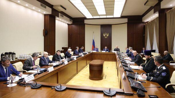 Заседание Совета при Президенте Российской Федерации по делам казачества Заседание Совета при Президенте Российской Федерации по делам казачества - РИА Новости, 1920, 15.02.2023