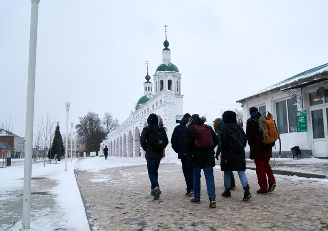 В центре Зарайска сохранились остатки торговых палат В центре Зарайска сохранились остатки торговых палат