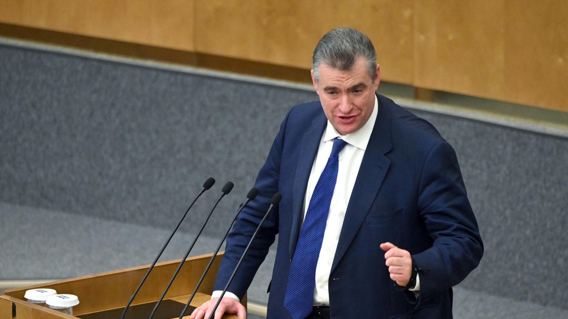 Председатель комитета Государственной Думы РФ по международным делам Леонид Слуцкий - РИА Новости, 1920, 12.02.2024