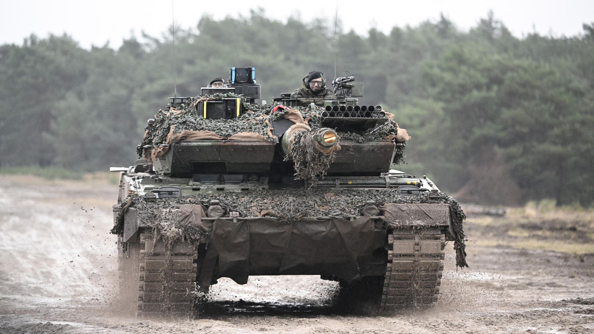 Танк Leopard 2 Танк Leopard 2 - РИА Новости, 1920, 23.02.2023
