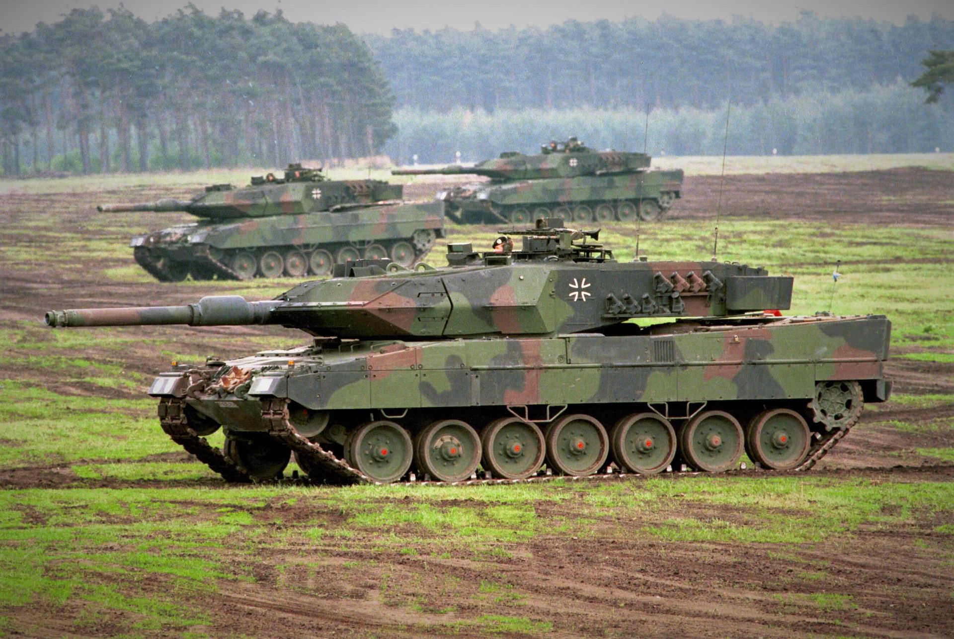 Немецкий танк Leopard 2 A5 Немецкий танк Leopard 2 A5 - РИА Новости, 1920, 27.04.2023