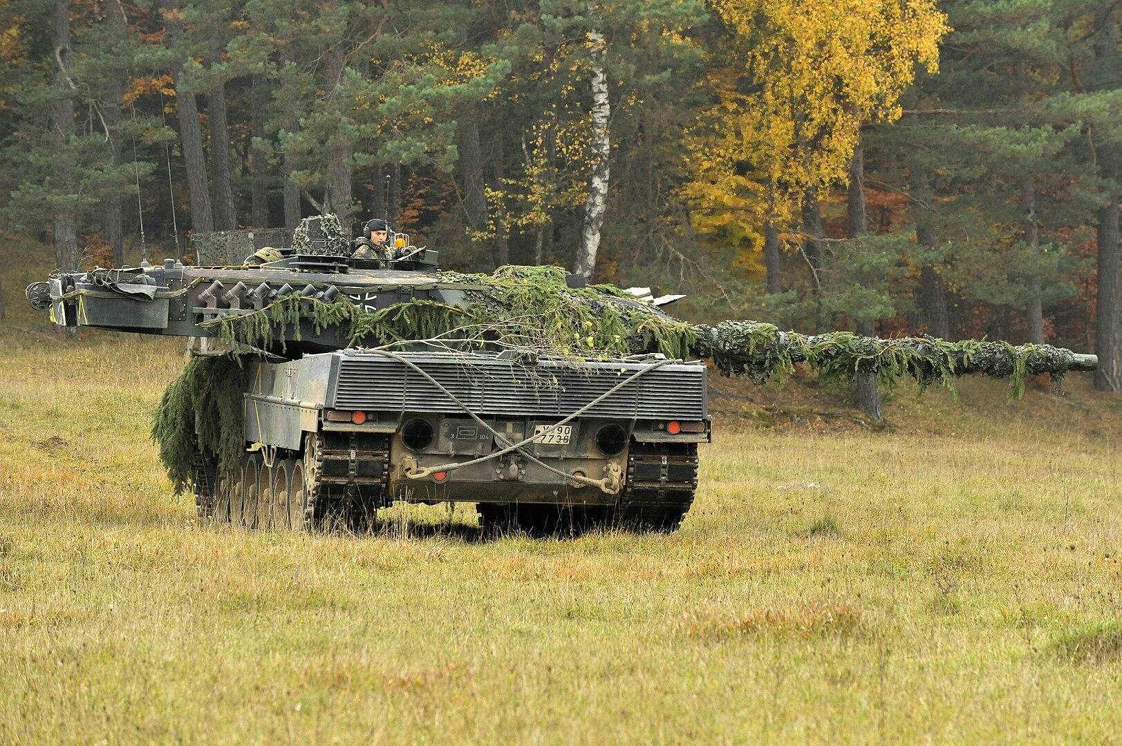 Немецкий танк Leopard 2 Немецкий танк Leopard 2 - РИА Новости, 1920, 02.06.2023