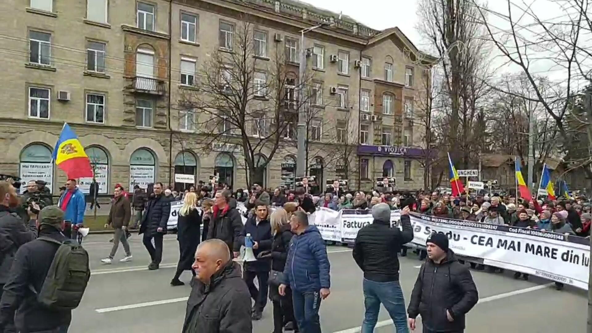 Антиправительственный митинг в Кишиневе Антиправительственный митинг в Кишиневе - РИА Новости, 1920, 19.02.2023