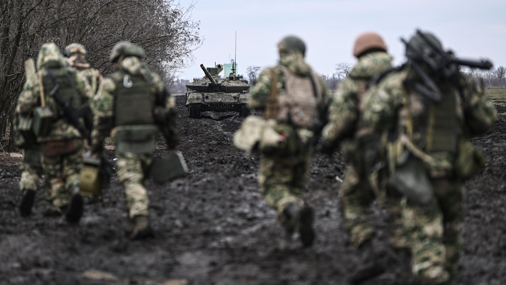 Российские военнослужащие в зоне проведения спецоперации - РИА Новости, 1920, 23.02.2023