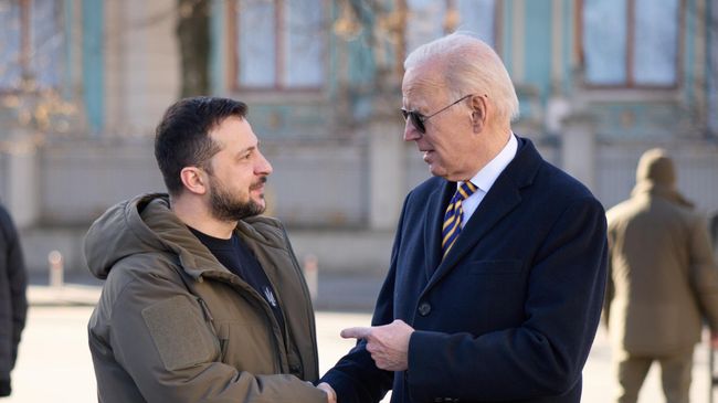Визит президента США Джо Байдена в Киев