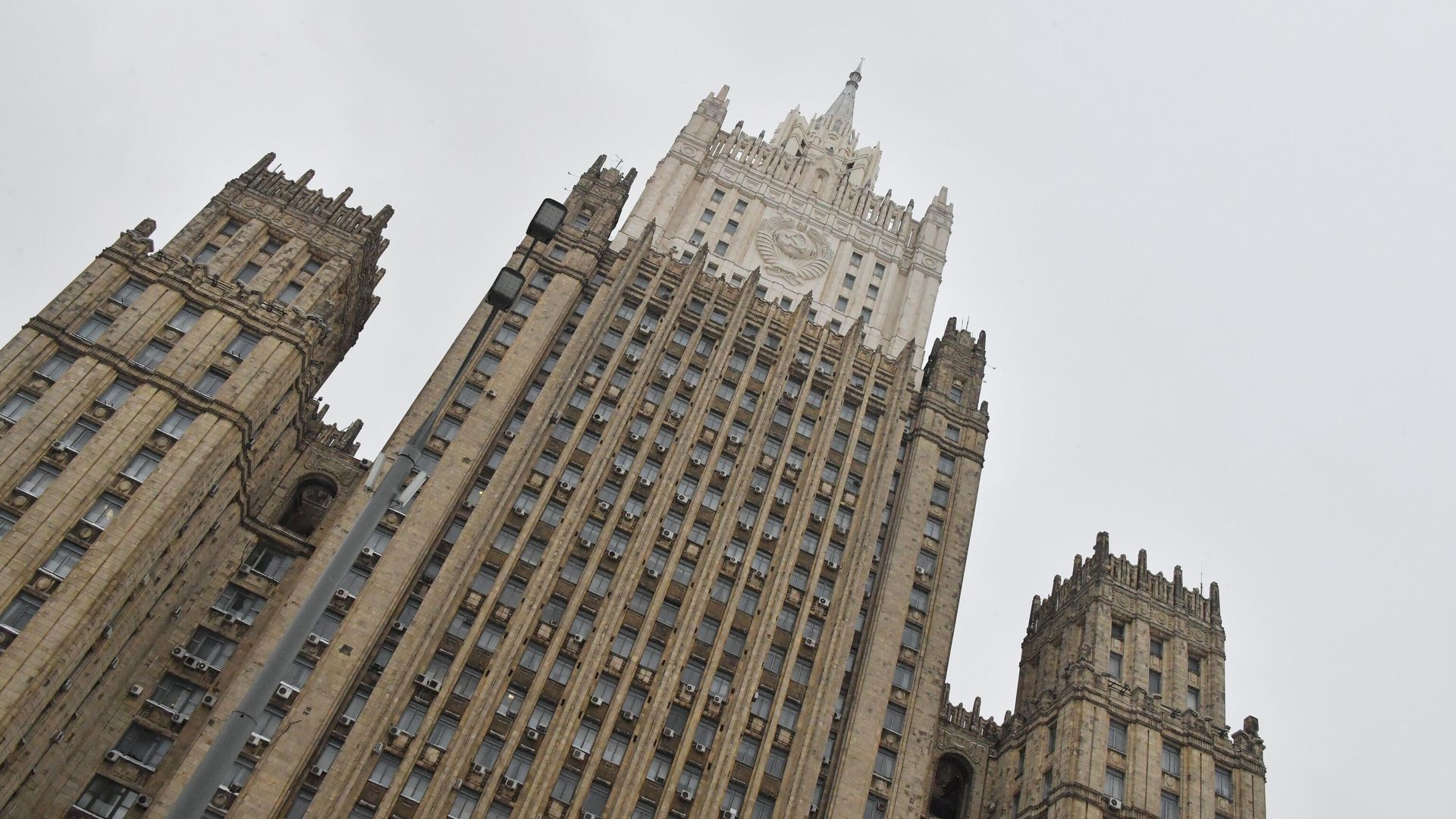 Здание Министерства иностранных дел РФ Здание Министерства иностранных дел РФ - РИА Новости, 1920, 22.02.2023
