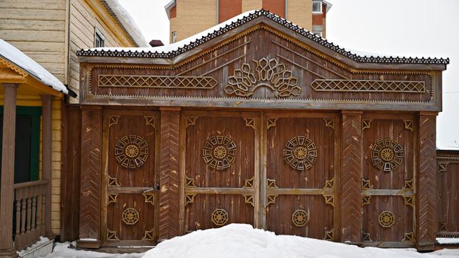 Ворота Арского музея литературы и искусства, Республика Татарстан