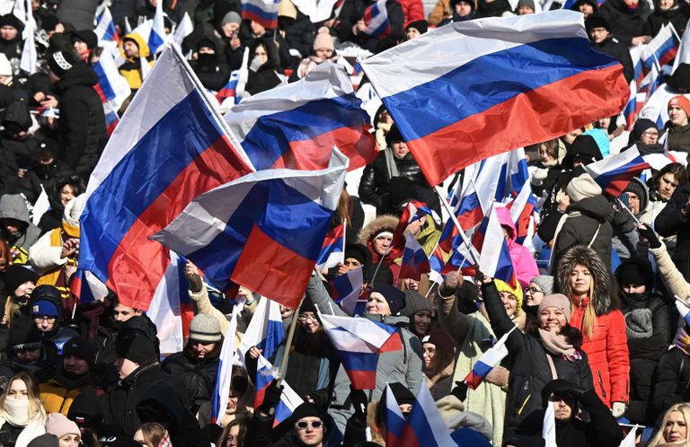 Митинг-концерт Слава защитникам Отечества! в Лужниках Митинг-концерт Слава защитникам Отечества! в Лужниках